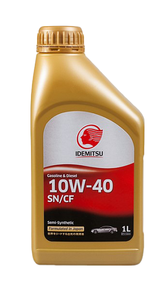 Моторное масло IDEMITSU 10W-40 SN/CF S-S, 1л